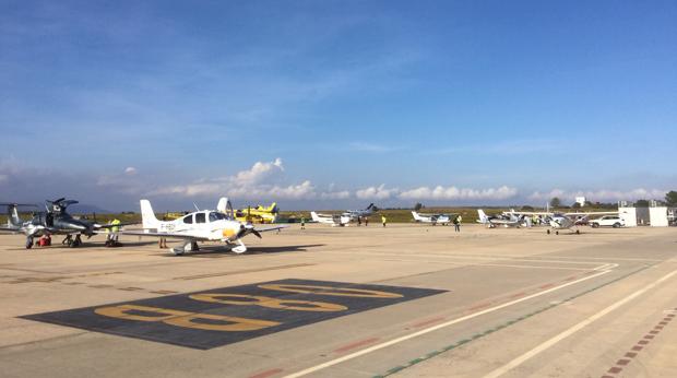 Imagen de las instalaciones del aeropuerto de Castellón