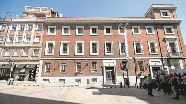 Fachada del edificio okupado por La Ingobernable