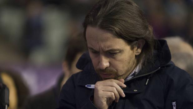 Imagen de archivo de Pablo Iglesias durante Vistalegre II