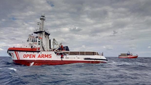 El Open Arms, en una imagen de archivo