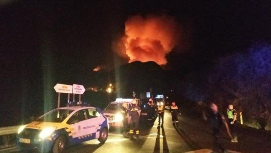 Vídeo: así será el viento en la zona del incendio de Canarias