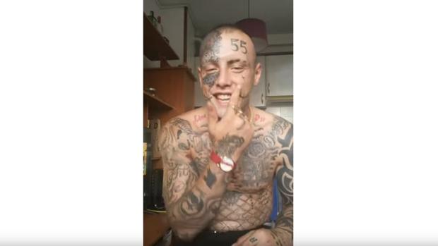 Captura de un vídeo subido a Youtube por el protagonista del accidente