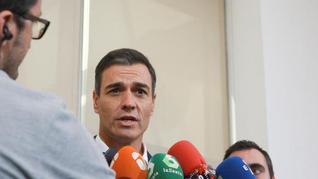Pedro Sánchez, presidente del Gobierno en funciones