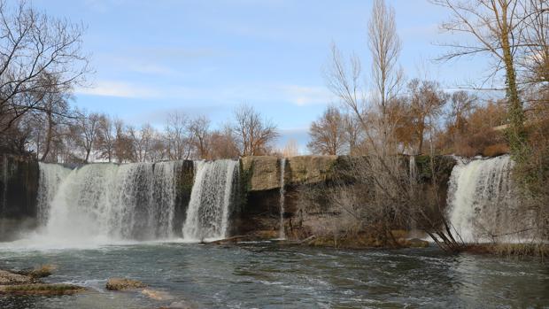 Imagen de archivo de las cascadas de Pedrosa de Tobalina (Burgos)