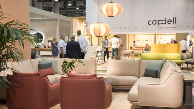 Imagen de un stand de la feria Habitat