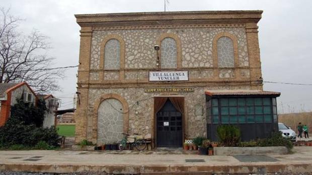 Estación de Villaluenga-Yuncler, cerrada hace más de 20 años
