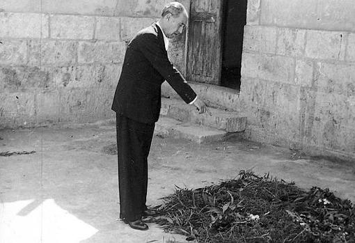 Lugar exacto donde fue ejecutado José Antonio Primo de Rivera