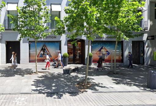 Imagen de la tienda Louis Vuitton de Serrano