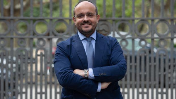 El líder del PP catalán, tras una entrevista con ABC