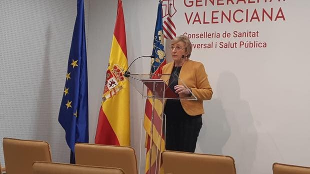 Ana Barceló, durante la rueda de prensa de este martes