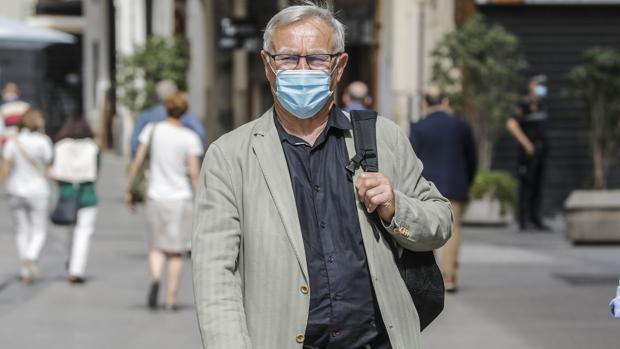 Imagen de Joan Ribó tomada el pasado 1 de junio en el centro de Valencia