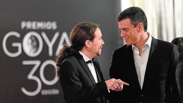Pablo Iglesias y Pedro Sánchez