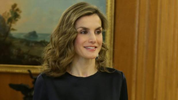 La Reina Letizia, en el Palacio de la Zarzuela