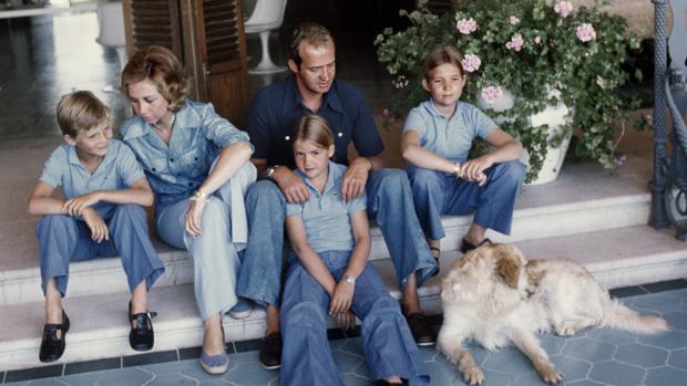La Familia Real en Marivent