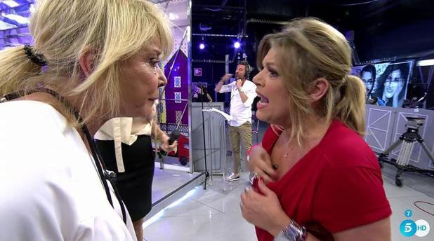El enfrentamiento entre Mila Ximénez y Terelu en «Sálvame»