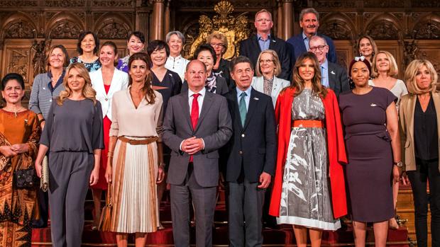 Las «parejas del poder» reunidas en la cumbre de líderes mundiales