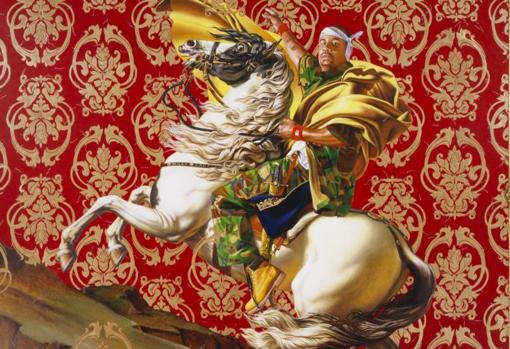 «Napoleón liderando su ejército en los Alpes» (2005)