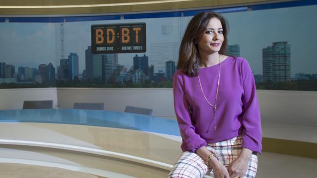 Jose Toledo, esta semana, en el plató de «Buenos días, buenas tardes»