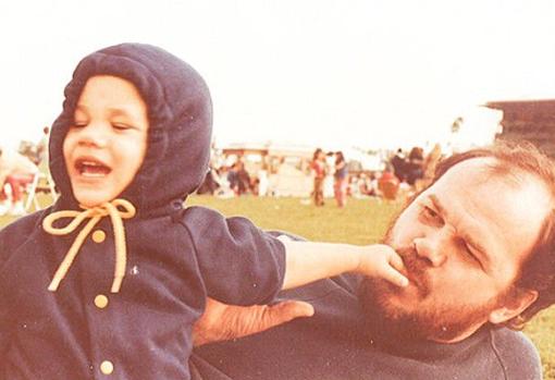 Meghan Markle junto a su padre