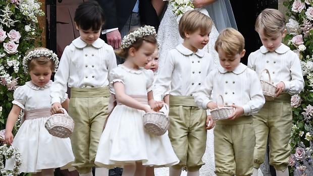 Los pajes protagonistas de la boda de la hermana de la duquesa de Cambridge, Pippa Middleton
