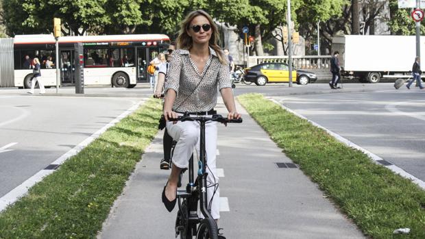 Veronica Blume recorriendo Barcelona