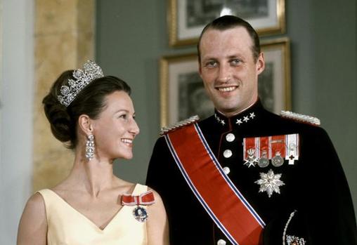 Harald y Sonia de Noruega