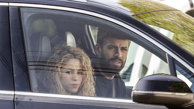 Shakira y Gerard Piqué, en Barcelona