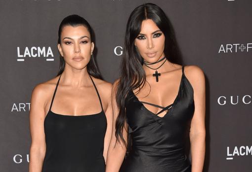 Kim y Kourtney Kardashian