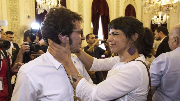 Teresa Rodríguez y «Kichi» esperan su segundo hijo