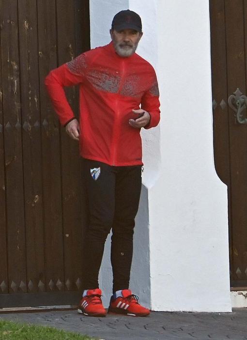 En mayo, a punto de una sesión de running
