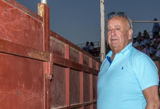 Humberto Janeiro durante un festejo taurino en Prado del Rey