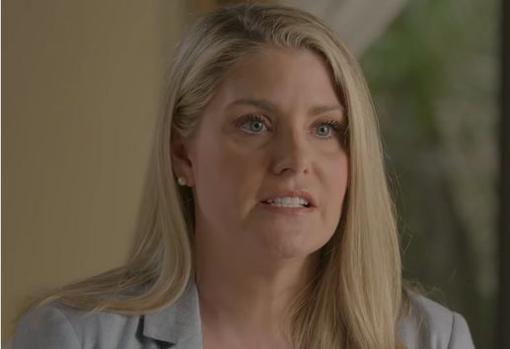 Amy Dorris, durante la entrevista