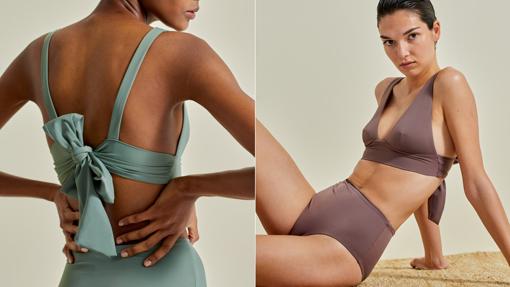 Bikinis in different designs from the Now Then 'Swim' collection (from € 140)