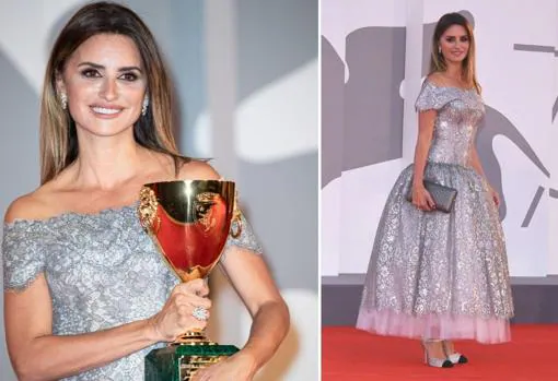 Penelope Cruz the night she collected her award