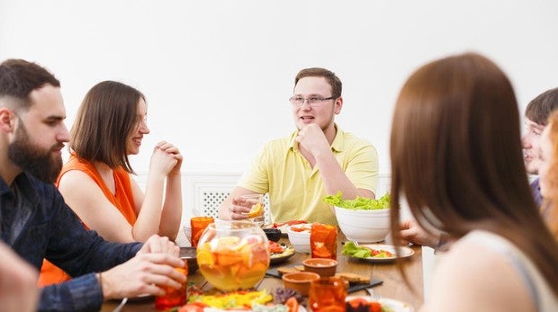 Puedes comer de forma saludable en un restaurante.