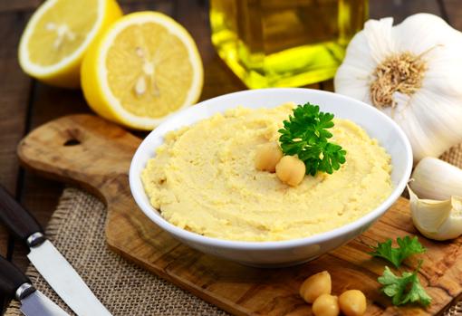 Hummus de garbanzos
