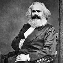 Fotografía de Karl Marx