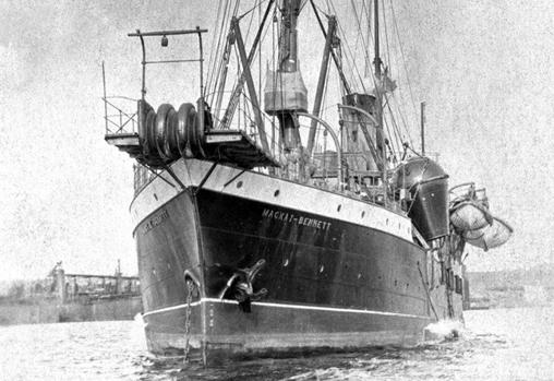 El Mackay-Bennett en una imagen de archivo
