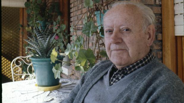Marcial Lafuente Estefanía, durante la entrevista con «Blanco y Negro» de 1978