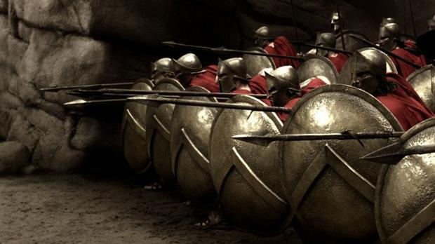 Fotograma de la película «300»