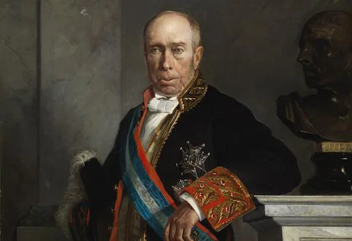 Antonio Alcalá Galiano, ministro de Fomento bajo el gobierno de Narváez en 1865. También hijo del marino Dionisio Alcalá Galiano que participó en la Batalla de Trafalgar.