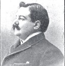 Retrato de Rafael de León y Primo de Rivera publicado en la prensa tras su muerte