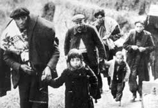 Refugiados españoles en 1939