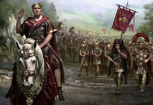 Recreación de una legión romana