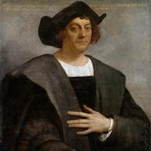 Portrait attributed to Christopher Columbus.