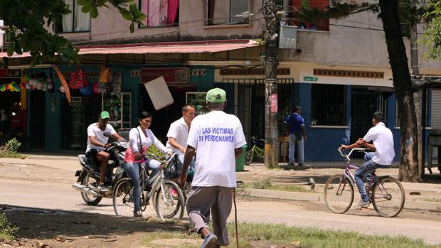 Barrio de La Chinita, en Antioquia, donde hace 22 años las FARC cometieron una matanza