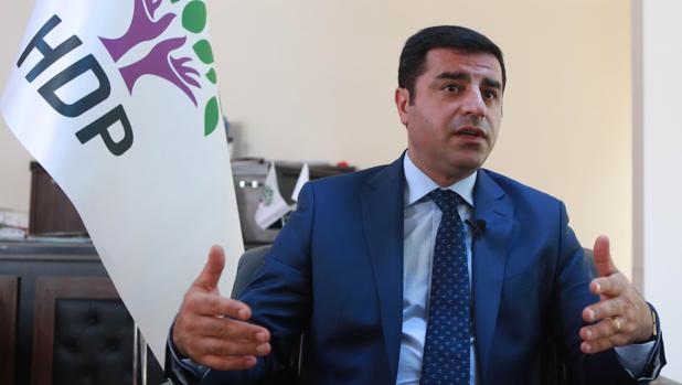 Selahattin Demirtas, durante una entrevista, el pasado mes de julio