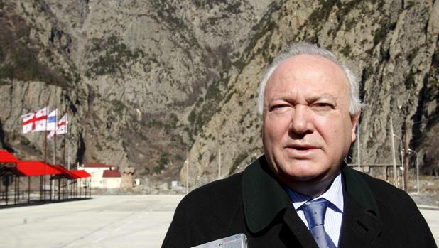 Moratinos, de visita en Georgia en su época de ministro