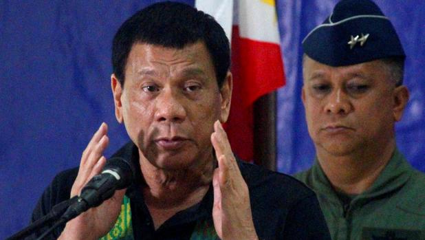 El presidente de Filipinas, Rodrigo Duterte