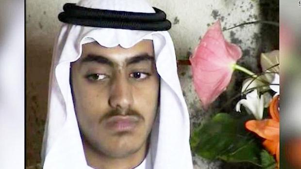 Imagen de Hamza Bin Laden difundida por la CIA hace unas semanas
